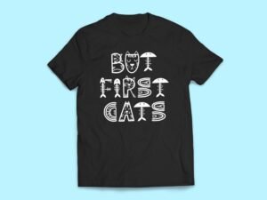 But First Cats Sticker