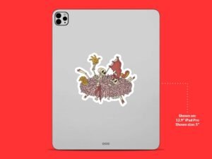 No Guts No Glory sticker