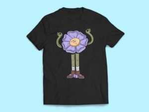 Namaste Flower Sticker