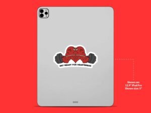 Get Ready For Heartbreak Sticker