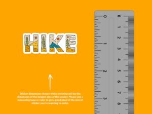 Hike Hiking Sticker