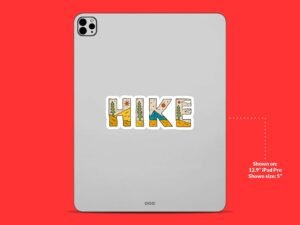 Hike Hiking Sticker