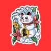 Lucky Cat Sticker