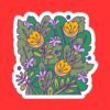 Summer Flowers Sticker