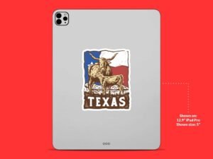 Texas Longhorn Sticker