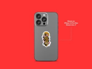 Japanese Style Tiger Sticker