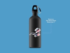 Floral Scorpion Sticker