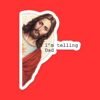 Jesus I'm Telling Dad Sticker
