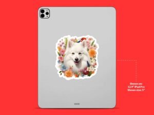 American Eskimo Dog Sticker