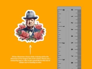 Winston Churchill Sticker