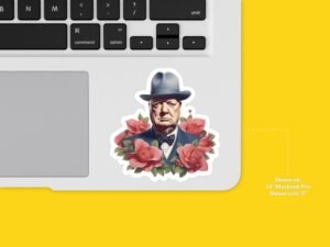 Winston Churchill Sticker