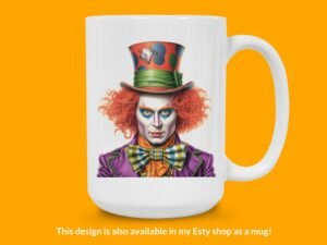 Mad Hatter Sticker