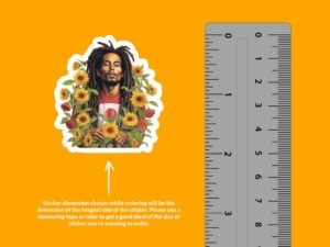 Bob Marley Sticker