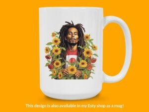 Bob Marley Sticker