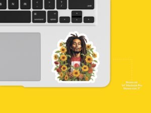 Bob Marley Sticker