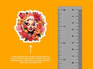 Marilyn Monroe Sticker