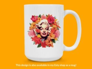 Marilyn Monroe Sticker