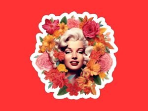 Marilyn Monroe Sticker