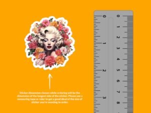 Marilyn Monroe Sticker
