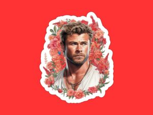 Chris Hemsworth Sticker