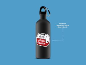 Wish You Were A Little Cooler Sticker