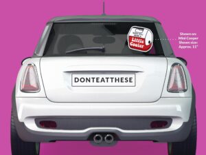 Wish You Were A Little Cooler Sticker