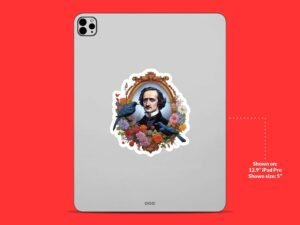 Edgar Allan Poe Sticker