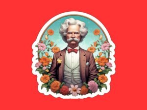 Mark Twain Sticker