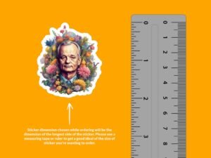 Bill Murray Sticker , funny sticker
