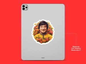 Jackie Chan Sticker