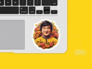 Jackie Chan Sticker