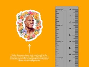 Dwayne Johnson Sticker