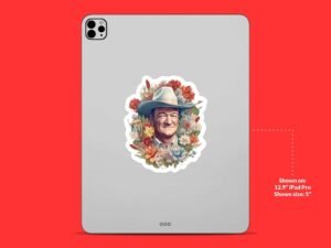 John Wayne Sticker