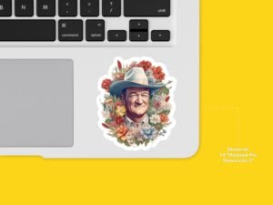 John Wayne Sticker