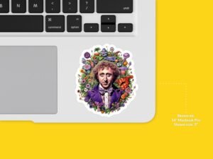 Gene Wilder Sticker