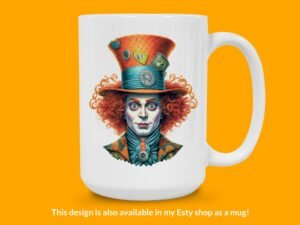 Mad Hatter Sticker