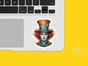 Mad Hatter Sticker