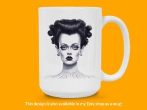 Bride of Frankenstein Sticker