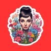 Audrey Hepburn Sticker