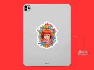 Carol Burnett Sticker , funny sticker