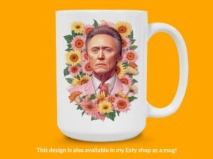 Christopher Walken Sticker