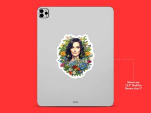 Courtney Cox Sticker
