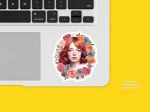Emma Stone Sticker