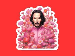 Keanu Reeves Sticker