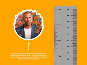 Kevin Costner Sticker