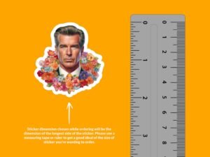 Pierce Brosnan Sticker