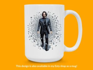 Keanu Reeves Sticker