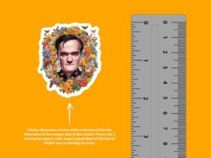 Quentin Tarantino Sticker