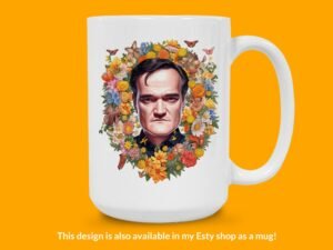 Quentin Tarantino Sticker