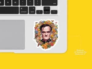 Quentin Tarantino Sticker